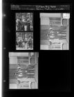 Park bench being moved; Ministers attending meeting in Wilmington (2 Negatives (June 22, 1959) [Sleeve 44, Folder b, Box 18]